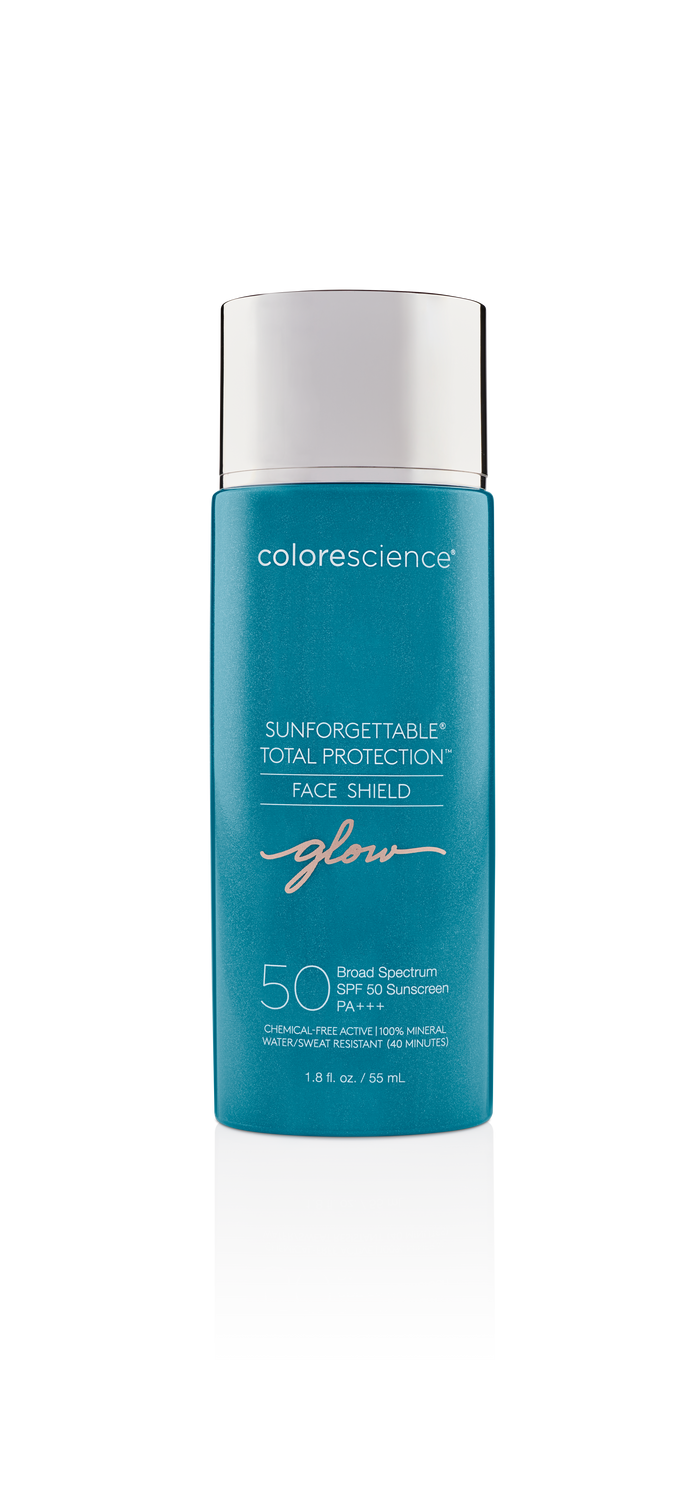 Colorescience sunscreen bottle with SPF 50.
