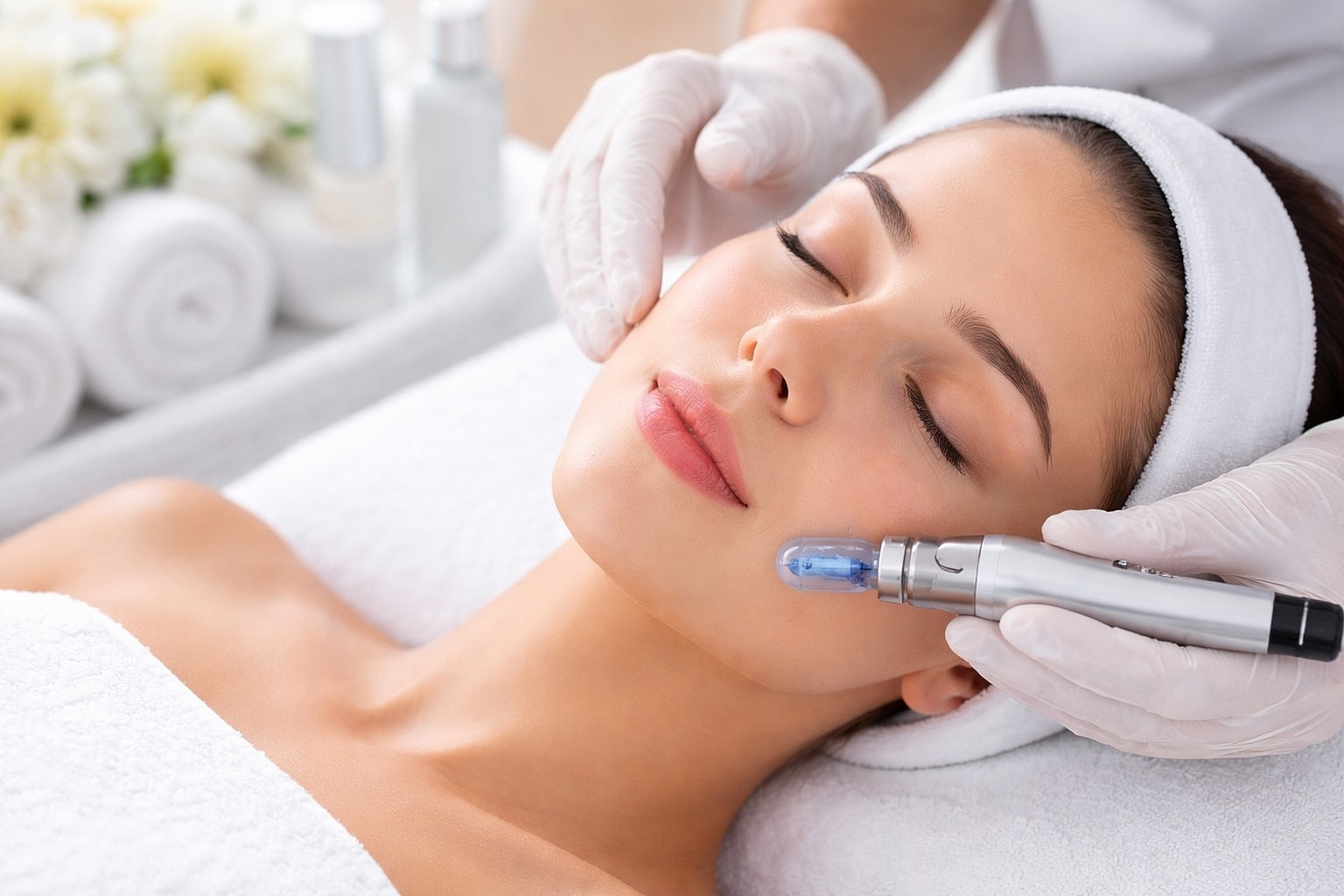 Benefits of Microneedling for Acne Scars, Fine Lines & Texture